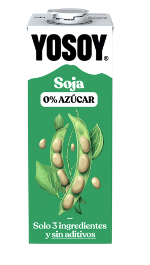 Boisson au soja non sucrée YOSOY 1L