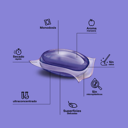 Limpia suelos ECO Ph neutro doypack Flopp 20caps