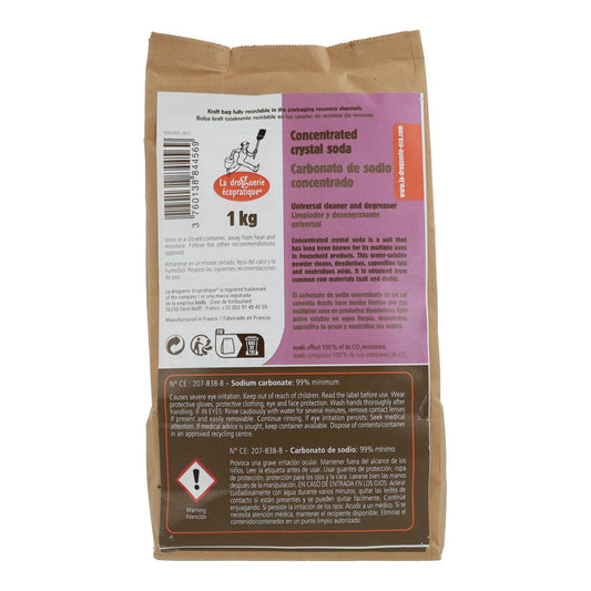 Carbonato de sodio concentrado La Droguerie Écologique  1kg