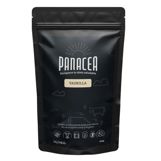 Paleobull Panacea Wei-eiwitisolaat met vanillesmaak 350 g