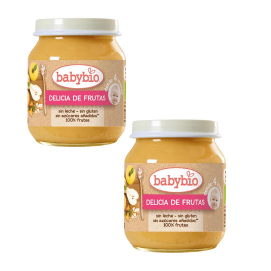 Petit pot Delicia de Frutas, 2x130 g. Babybio