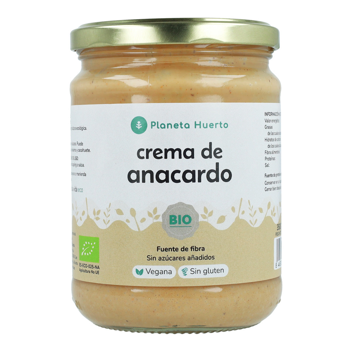 Crema di anacardi ECO Planeta Huerto 350 g