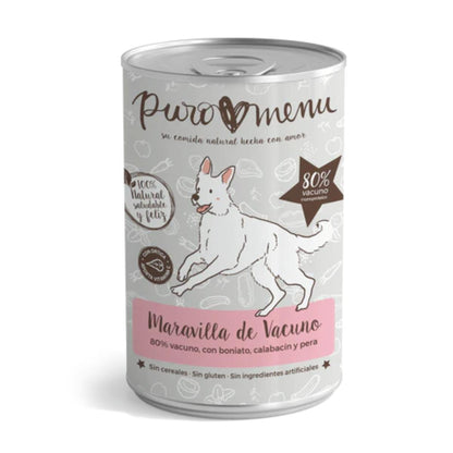 Mokra karma Barf dla psów Maravilla z wołowiną BIO Puromenu 800 g