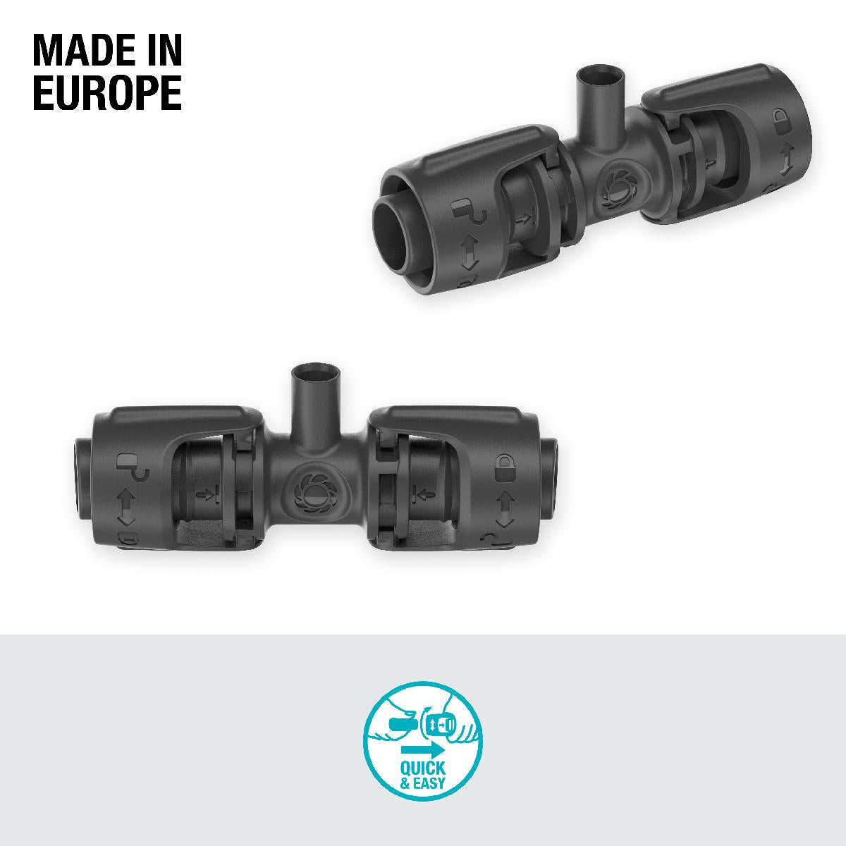 Raccord en T pour buses x5 Microdripsystem Gardena