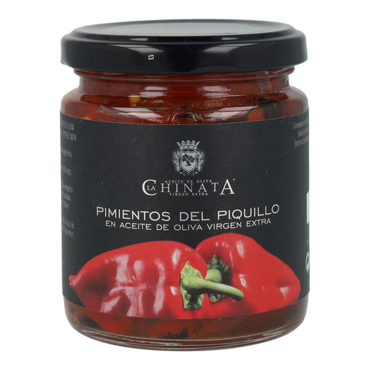 Piquillo-Paprika mit nativem Olivenöl extra von La Chinata, 250 g