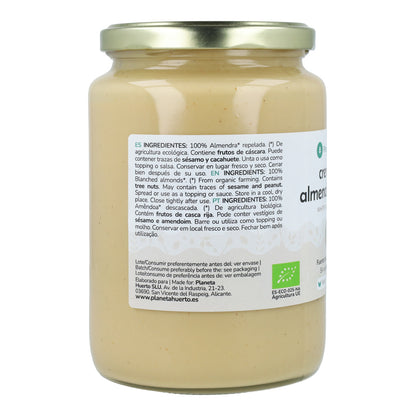 Vit mandelgrädde ECO Planeta Huerto