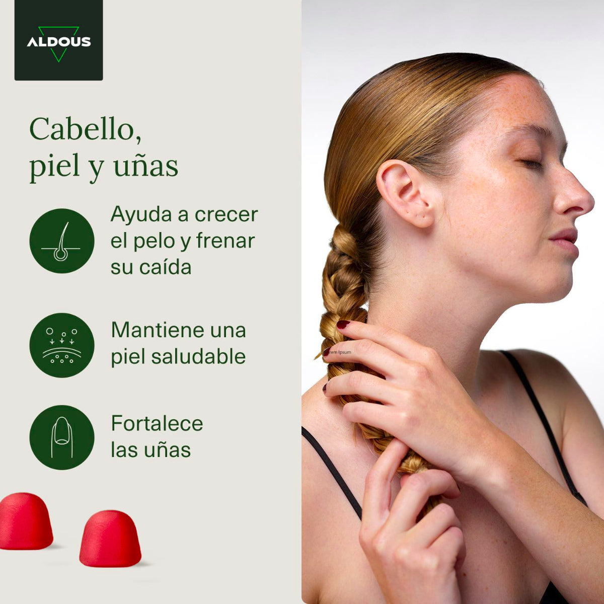 Aldous Biotin Gummies 120 gummies