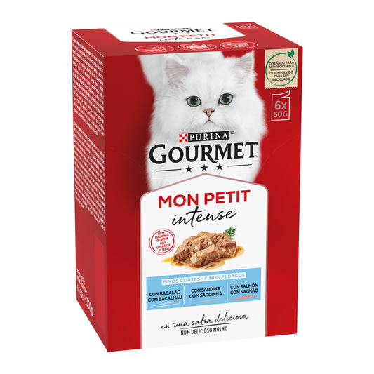 GOURMET Mon Petit Fish Selection Multipack 6 x 50 g