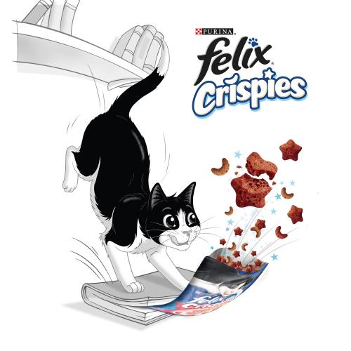 FELIX Crispies Salmon and Trout 45 g