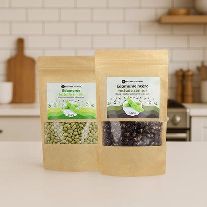 Edamame negro tostado con sal PLaneta Huerto 250gr