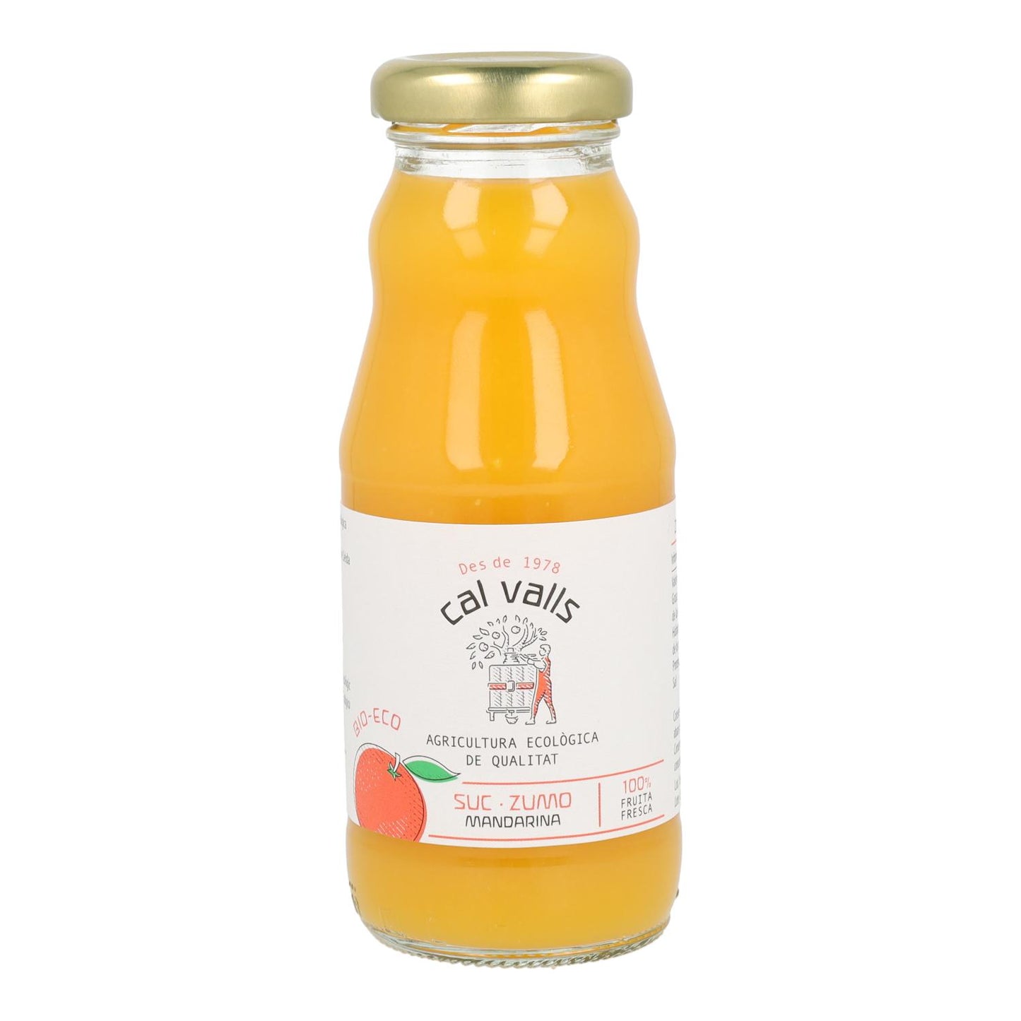 Jus de mandarine ECO Cal Valls 200 ml