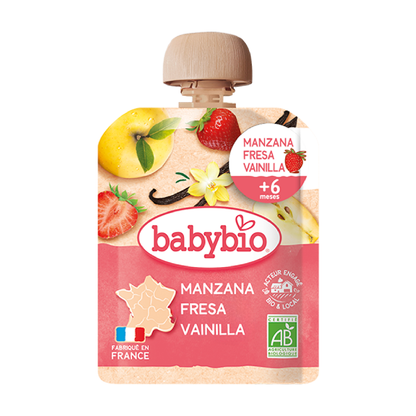 Mixpakket biologische fruitpouchjes (vanaf 6 maanden) babybio