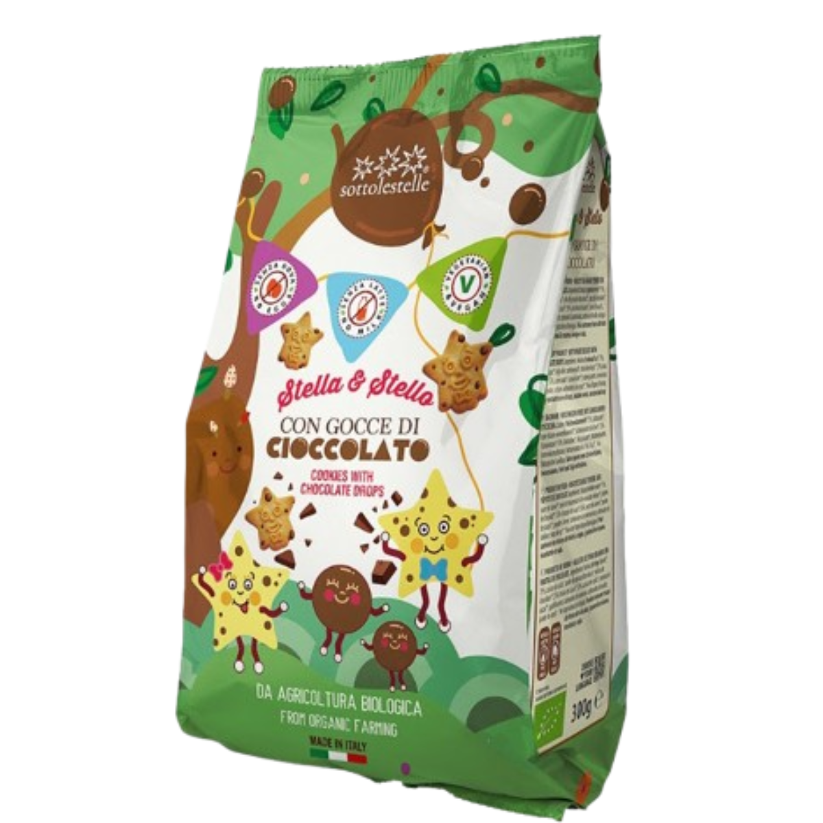 Stella&Stello biscuits with chocolate chips 300 g