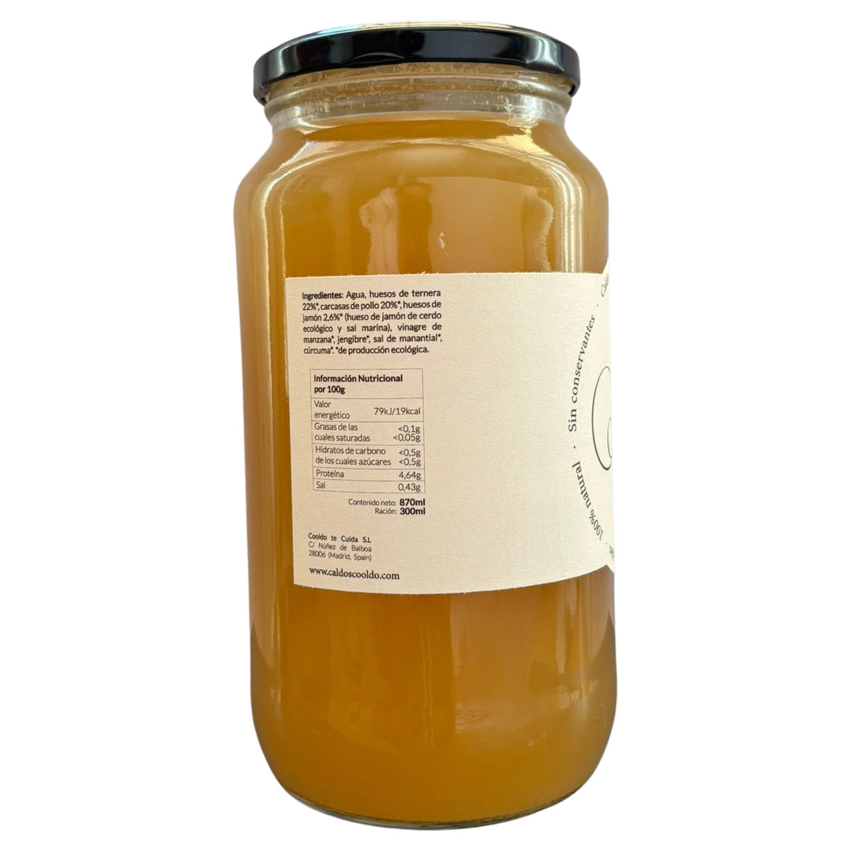 Pakket x4 Cooldo bottenbouillon 870 ml