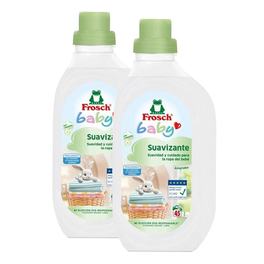 Confezione da 2 ammorbidenti per bambini Frosch 900 ml