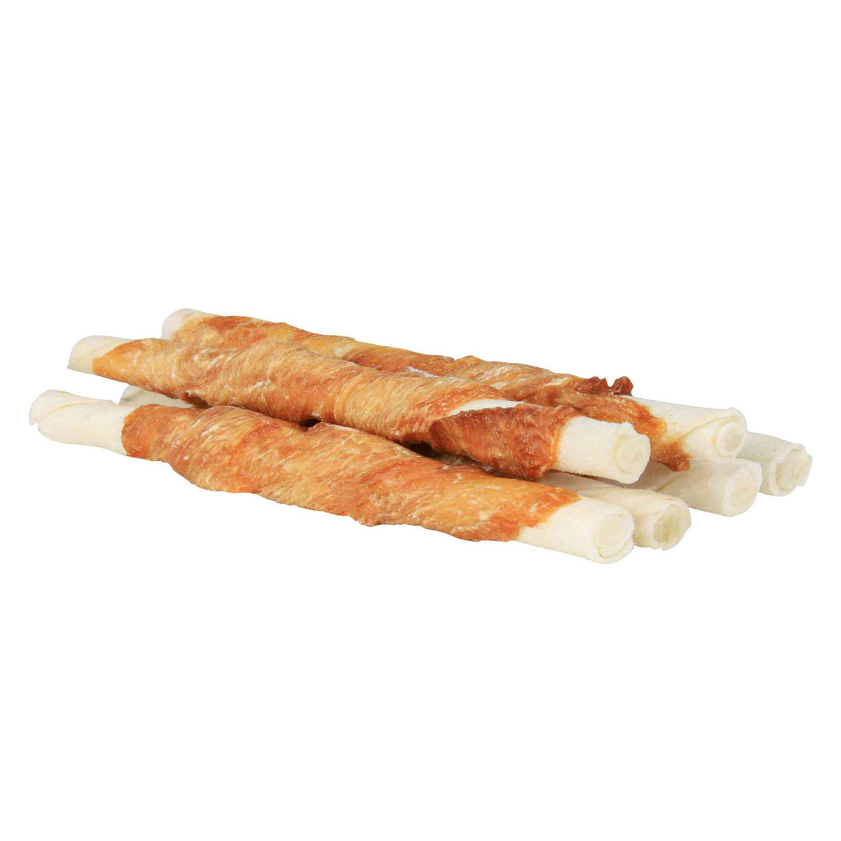 3 rotolini con pollo Denta Fun Trixie, 17 cm, 140 g