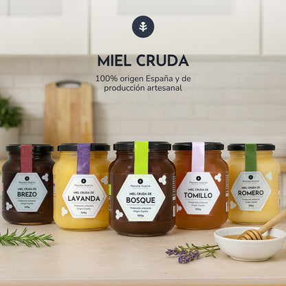 Miel de thym brut Planeta Huerto 500 g