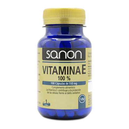 Vitamin E 100 % SANON 100 Kapseln à 550 mg