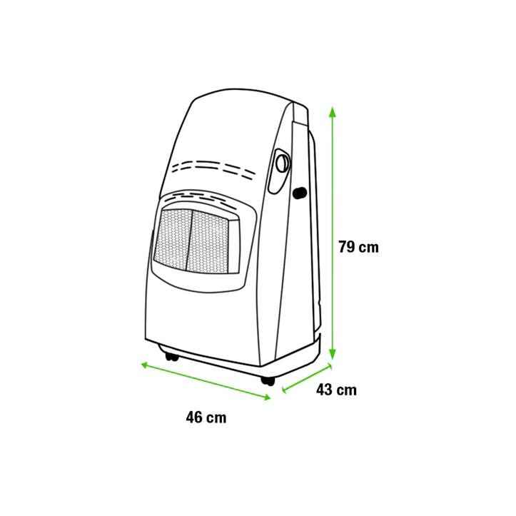 DeLonghi Réchaud à gaz à flamme bleue avec thermostat - VBF2 4,2 kW 13 (reconditionné)