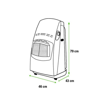 DeLonghi Réchaud à gaz à flamme bleue avec thermostat - VBF2 4,2 kW 13 (reconditionné)