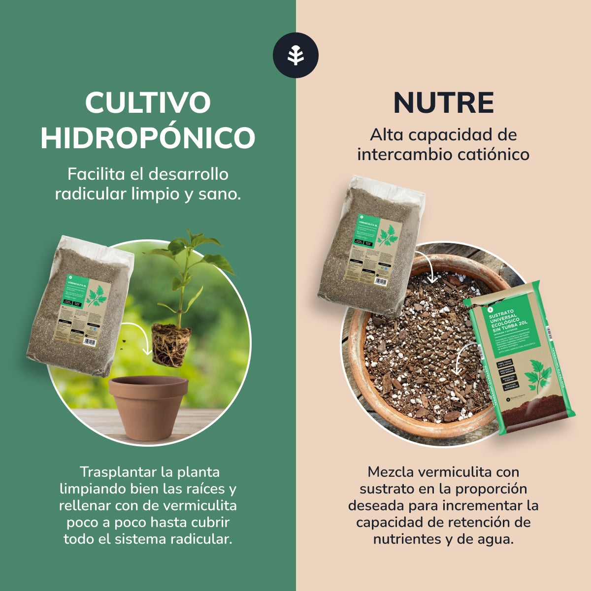 Wermikulit Planeta Huerto 8 litrów