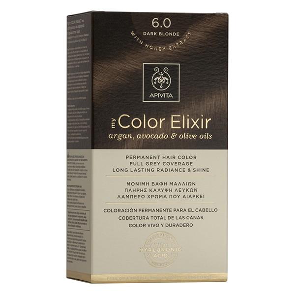 My Colour Elixir N6.0 Blonde Hair Dye Apivita