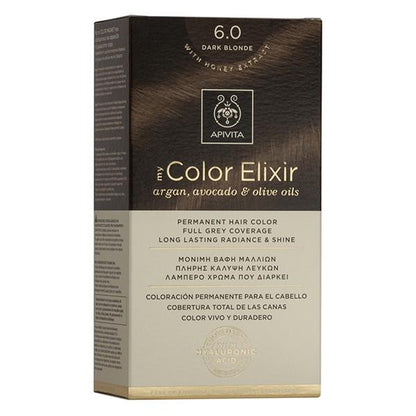 My Colour Elixir N6.0 Blonde Hair Dye Apivita