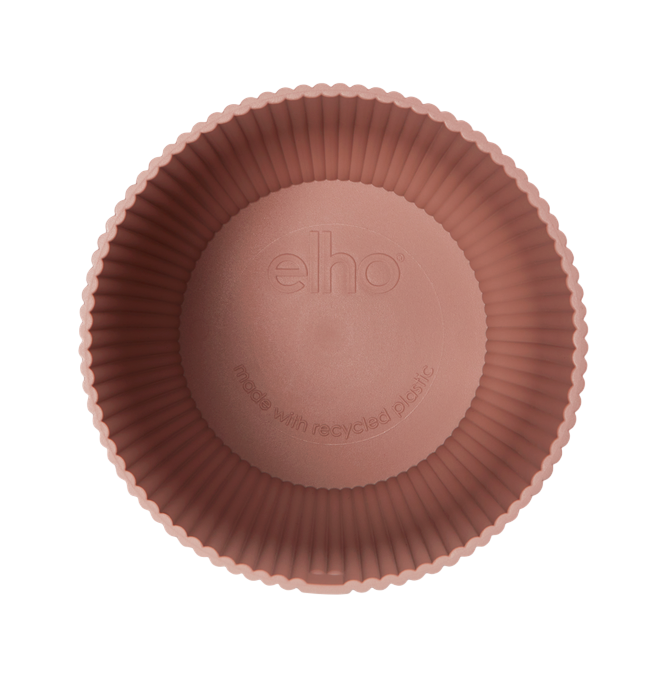 Elho Vibes Fold Round Delicate Pink Plant Pot 22 cm