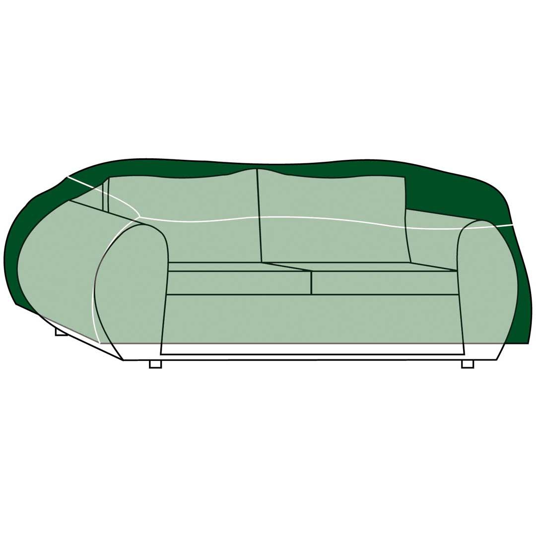 Polyester sofa cover 220x90x70cm