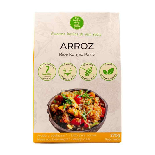Arroz de konjac The Konjac Shop 270g