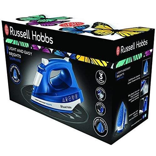 Stoomstrijkijzer Light & Easy Brights Sapphire Russel Hobbs