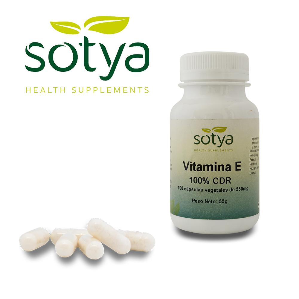 Vitamin E 100 % Cdr Sotya  100 Kapseln