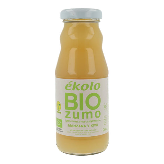 Jus de kiwi et pomme bio 100 % pressé ékolo 750 ml