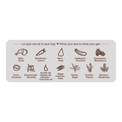 Natvoer Barf voor honden Sublime van eend BIO Puromenu 400 g