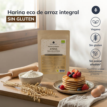 Zestaw 2x mąka owsiana bezglutenowa ECO Planeta Huerto
