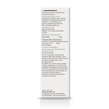 Pack 3x Extrait de Rompepiedras Soria Natural, 50 ml