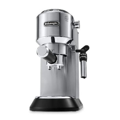 Delonghi Dedica Maestro Manual Espresso and Cappuccino Coffee Maker EC685.M metal
