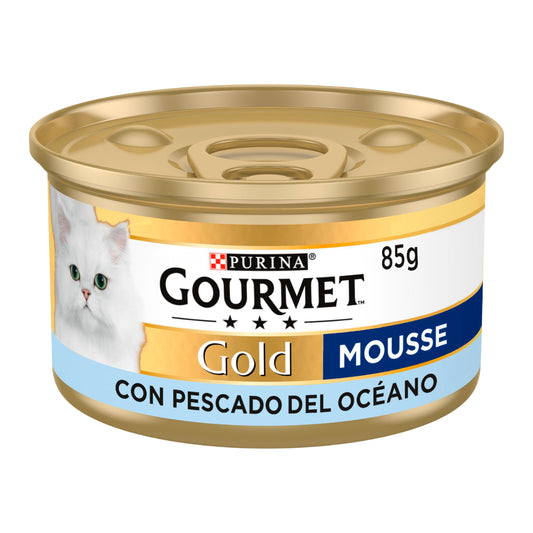 GOURMET GOLD Mousse Wet Food Ocean Fish 85 g