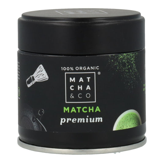 Matcha Premium Ceremonial te 100 % ekologiskt Matcha & CO 30 g