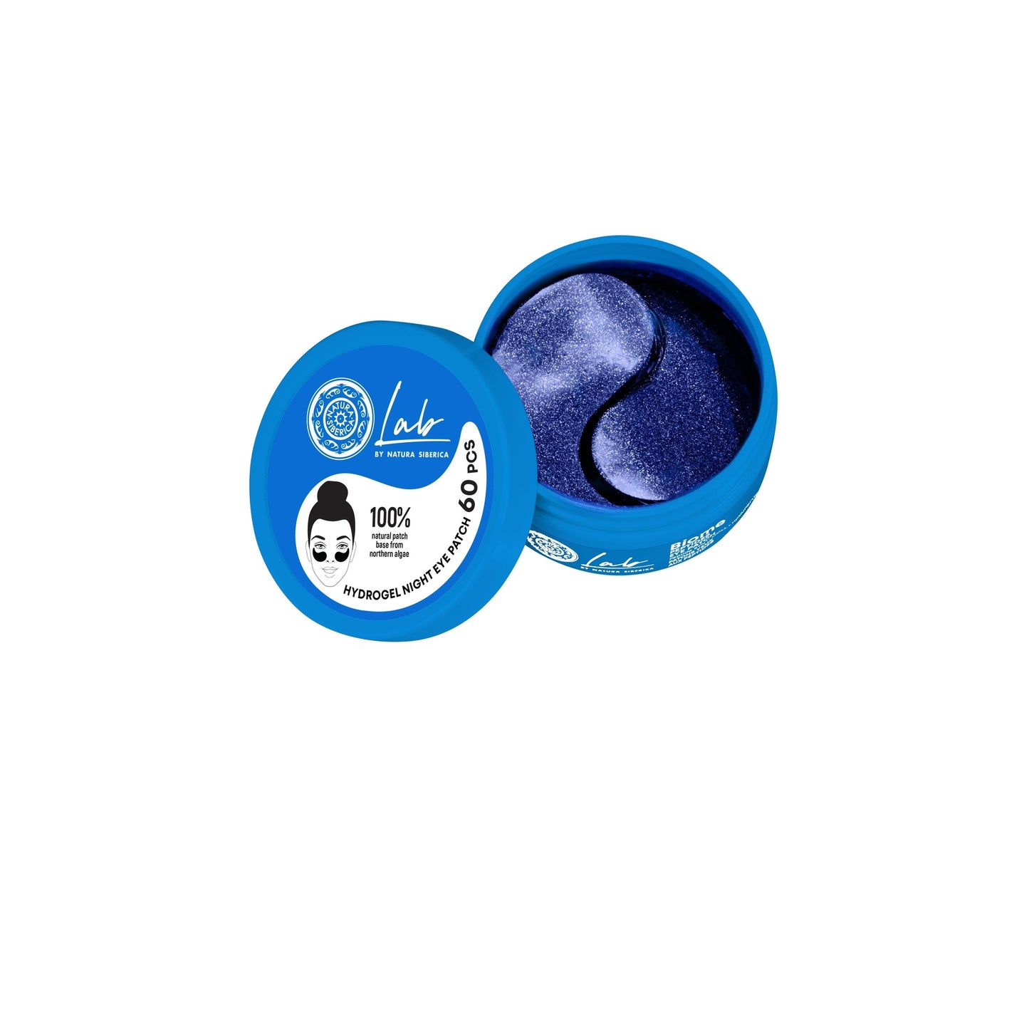 Nocne płatki rozjaśniające i nawilżające pod oczy Natura Sibérica 60 szt.