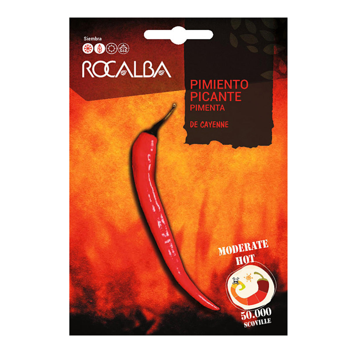 Semi di peperoncino Cayenne, Rocalba