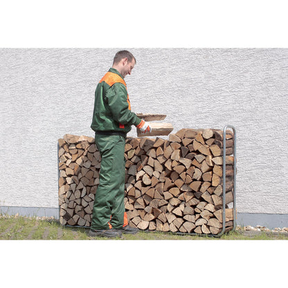 Verstellbarer Ständer zur Lagerung von Brennholz