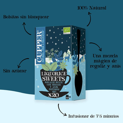 Infuso Winter Liquorice Bio Cupper 20 bustine