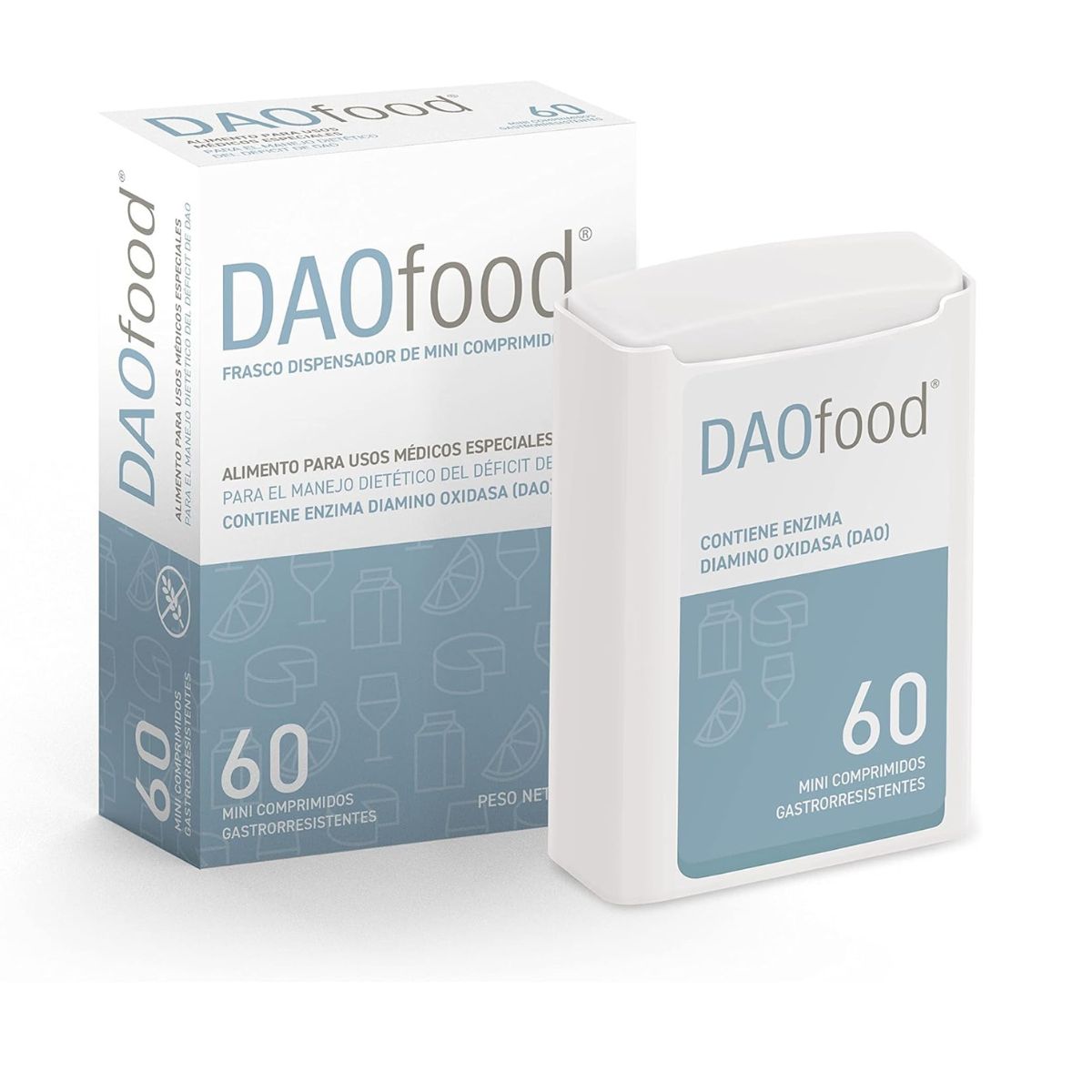 DAOfood® distributeur 60 mini-comprimés