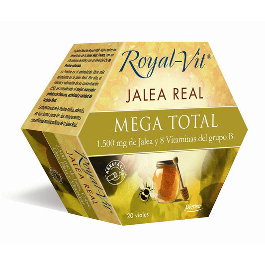 Gelée Royale Royal Vit Mega Total 20 Fläschchen