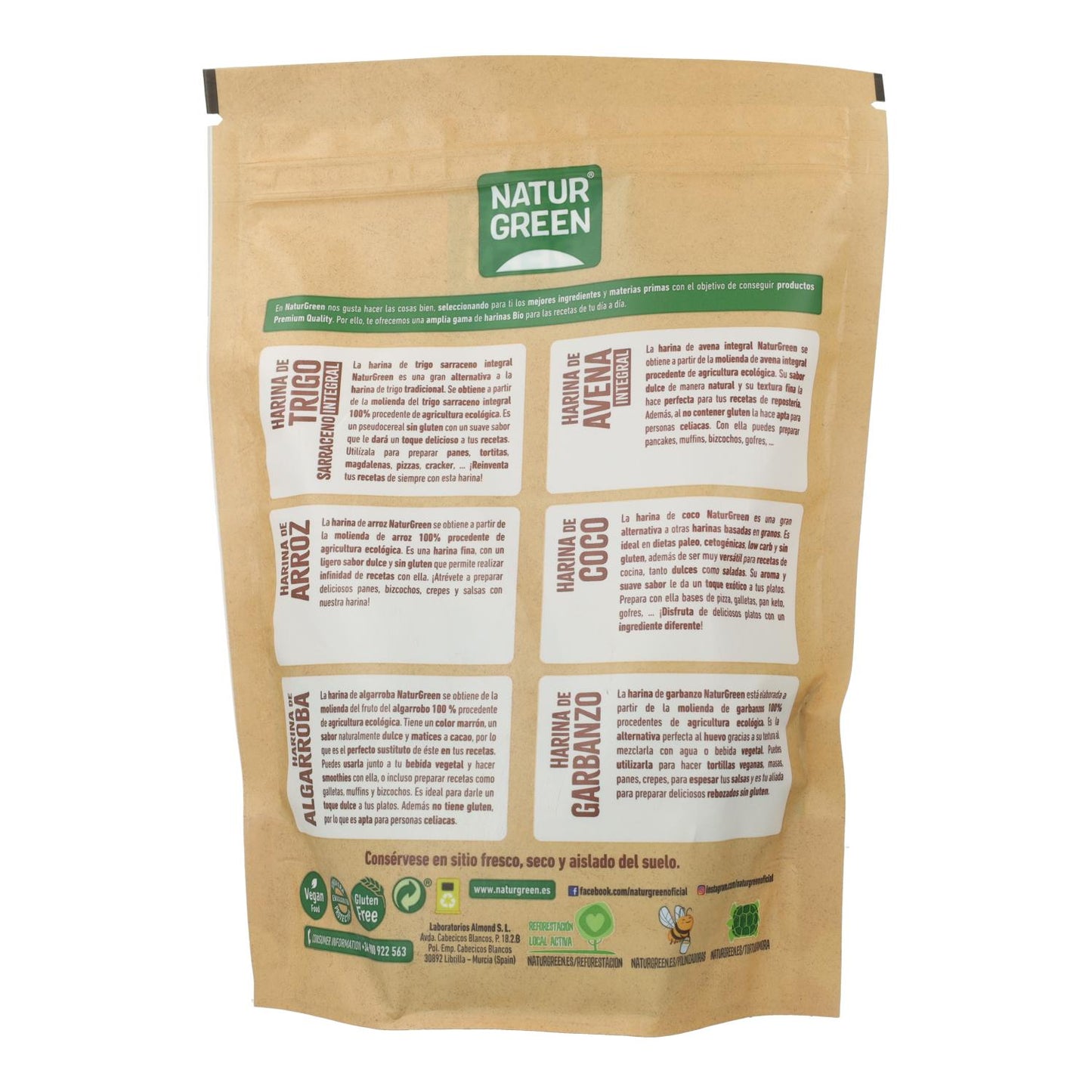 NaturGreen Hanfmehl 300 g
