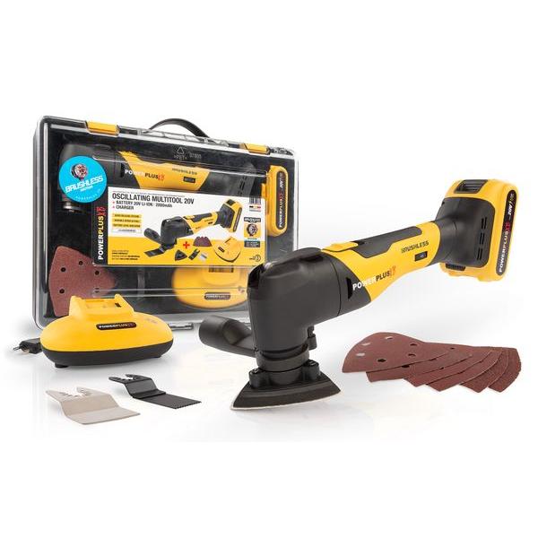 Multiherramienta oscilante 20V POWXB40020 Powerplus