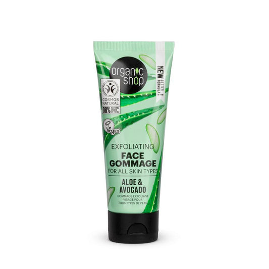 Peeling do twarzy Gommage Organic Shop 75 ml