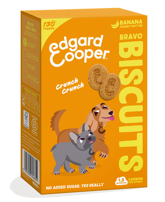 Ciasteczka bananowe Edgard Cooper 400 g