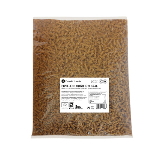 Bio-Vollkorn-Fusilli von Planeta Huerto, 5 kg